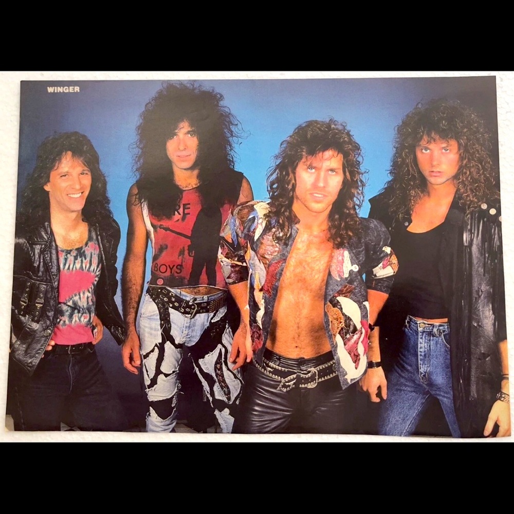 Winger Band Pinup